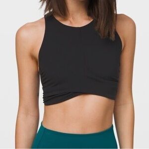 Lululemon Always Aligned Bra *Light Support, C/D Cup - BLACK / Size 6